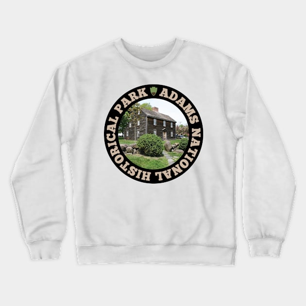 Adams National Historical Park circle Crewneck Sweatshirt by nylebuss